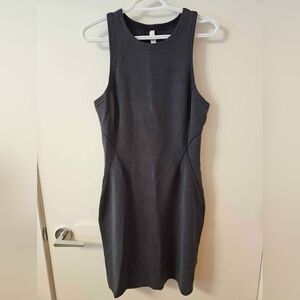 Lululemon Ribbed Softstreme Tank Dress Black
